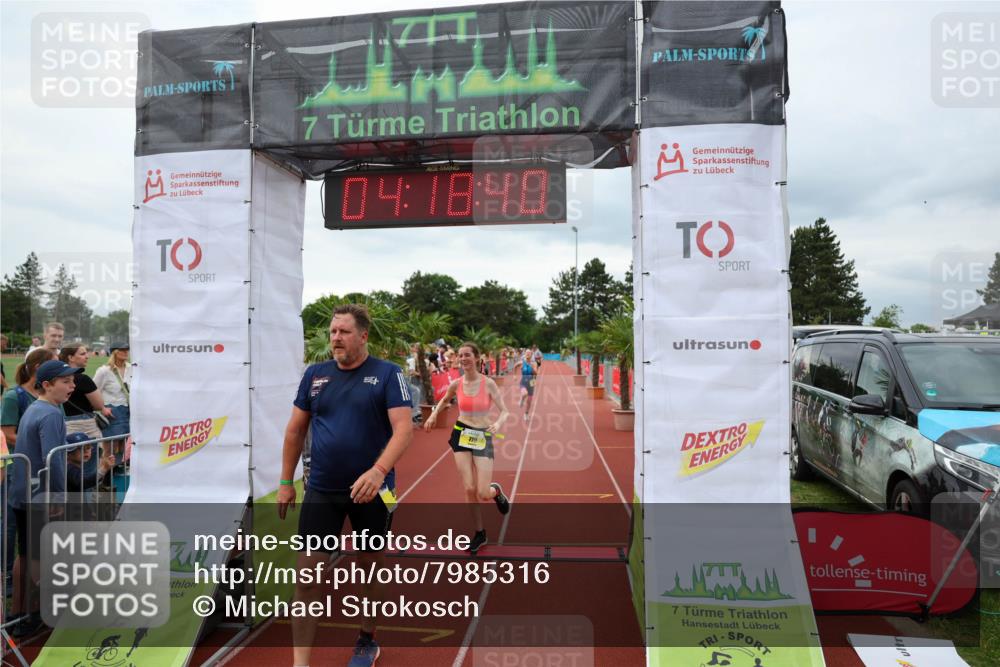 15.06.2025 - 7 Türme Triathlon Michael Strokosch http://msf.ph/oto/7985316 15.06.2025 14:18:40 Ziel 779, 802, 925, 979, 1161 meine-sportfotos.de