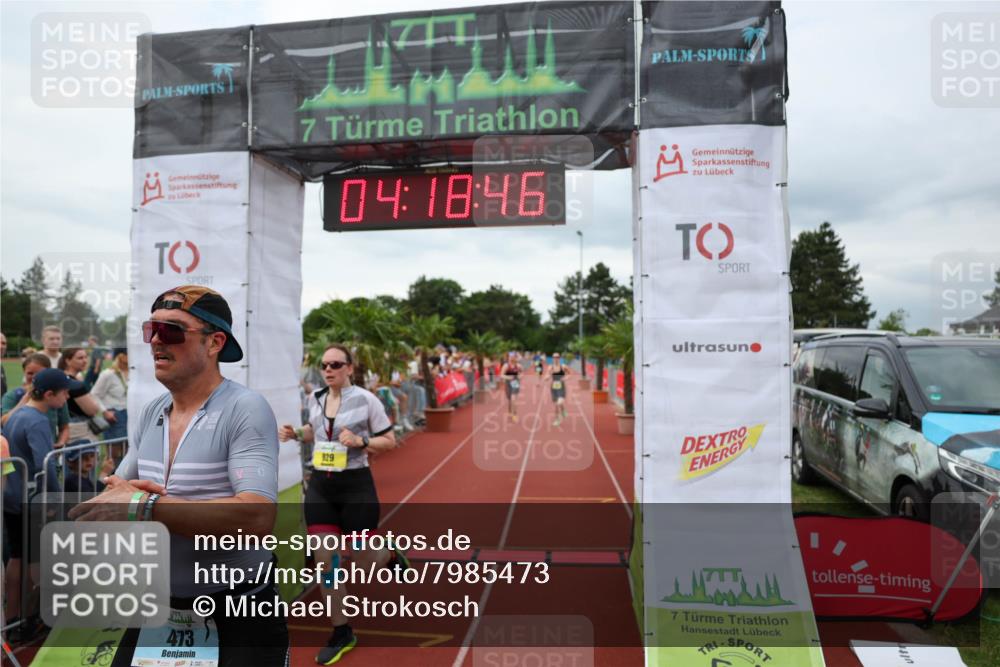 15.06.2025 - 7 Türme Triathlon Michael Strokosch http://msf.ph/oto/7985473 15.06.2025 14:18:46 Ziel 473, 594, 779, 802, 929, 979, 1119 meine-sportfotos.de