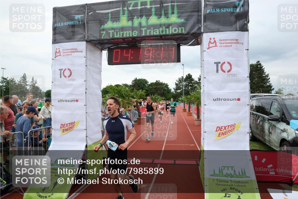 15.06.2025 - 7 Türme Triathlon Michael Strokosch http://msf.ph/oto/7985899 15.06.2025 14:19:10 Ziel 539, 604, 649, 968, 987, 1083 meine-sportfotos.de