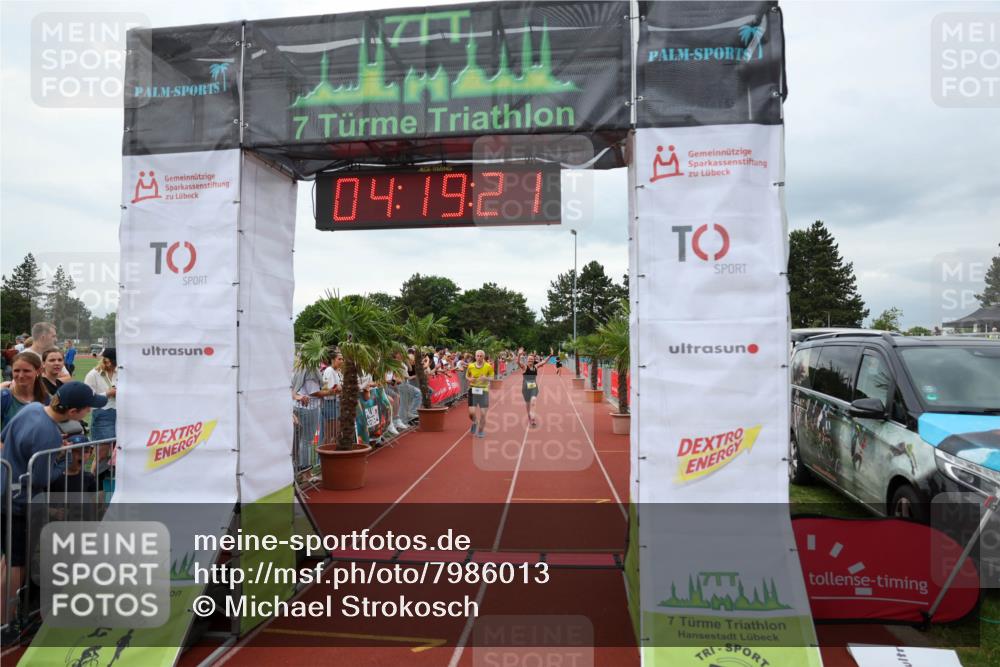 15.06.2025 - 7 Türme Triathlon Michael Strokosch http://msf.ph/oto/7986013 15.06.2025 14:19:21 Ziel 193, 806, 968 meine-sportfotos.de