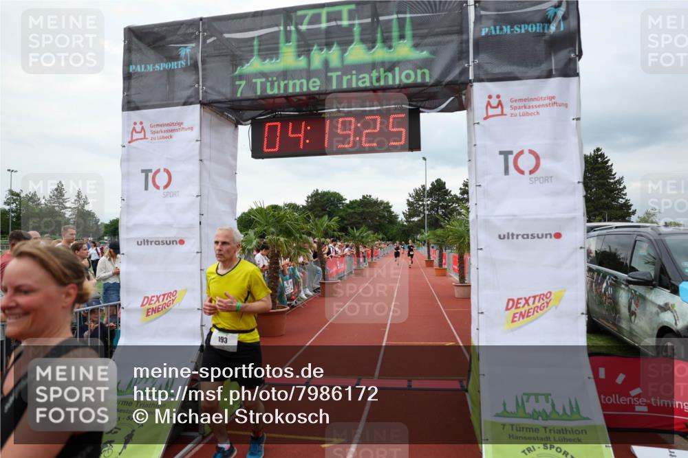 15.06.2025 - 7 Türme Triathlon Michael Strokosch http://msf.ph/oto/7986172 15.06.2025 14:19:25 Ziel 193, 806 meine-sportfotos.de