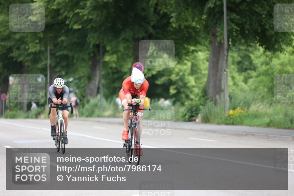 15.06.2025 - 7 Türme Triathlon Yannick Fuchs http://msf.ph/oto/7986174 15.06.2025 11:41:27 Radfahren  meine-sportfotos.de