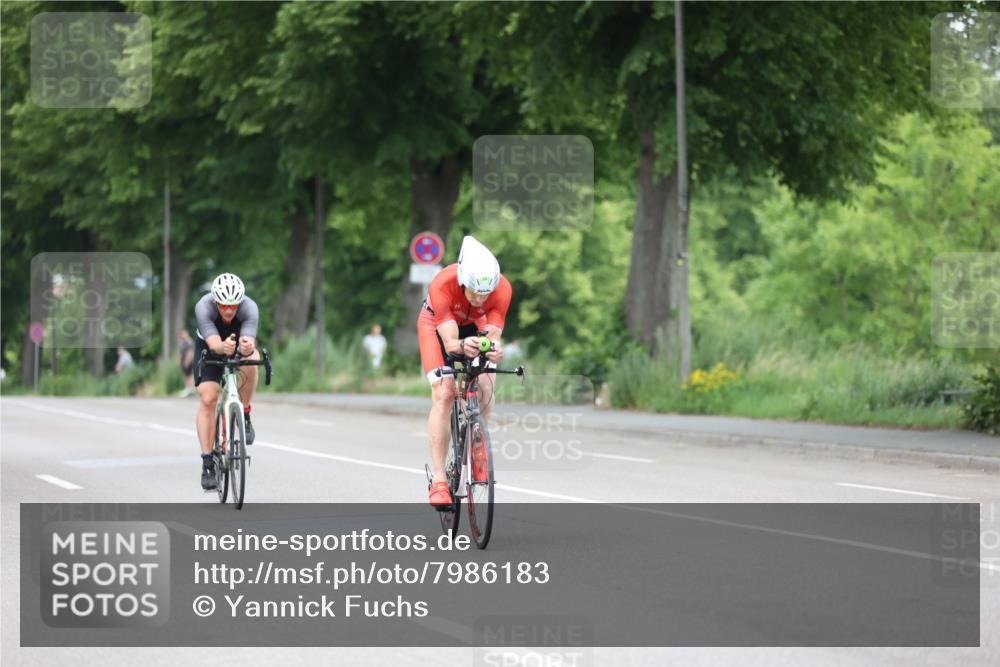 15.06.2025 - 7 Türme Triathlon Yannick Fuchs http://msf.ph/oto/7986183 15.06.2025 11:41:27 Radfahren  meine-sportfotos.de