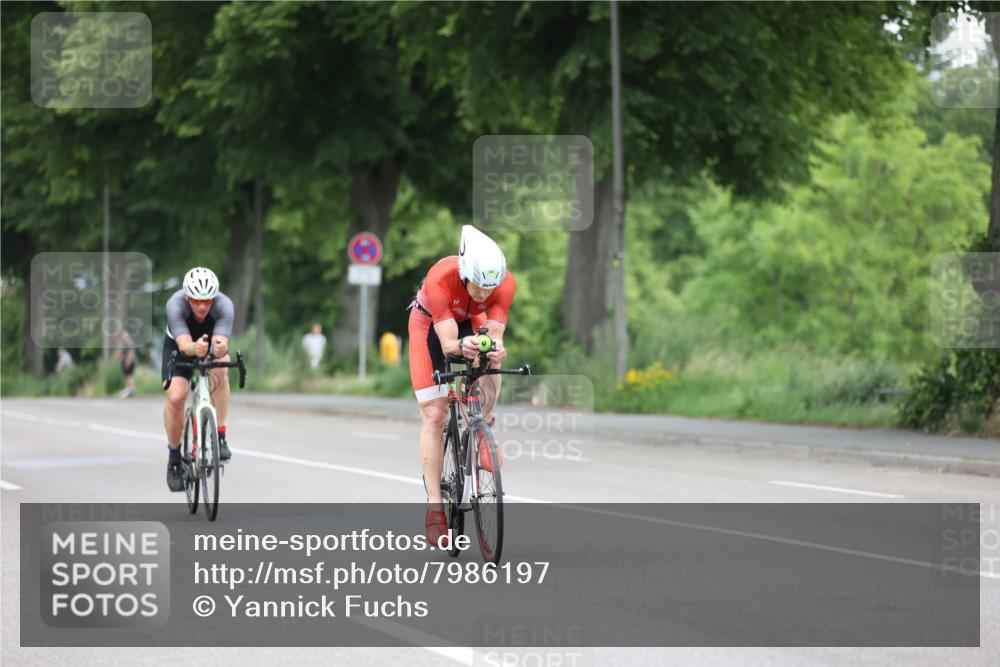 15.06.2025 - 7 Türme Triathlon Yannick Fuchs http://msf.ph/oto/7986197 15.06.2025 11:41:27 Radfahren  meine-sportfotos.de
