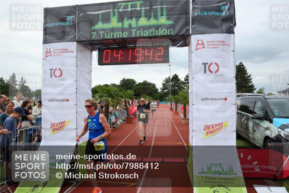15.06.2025 - 7 Türme Triathlon Michael Strokosch http://msf.ph/oto/7986412 15.06.2025 14:19:42 Ziel 704, 931, 1117, 1191 meine-sportfotos.de