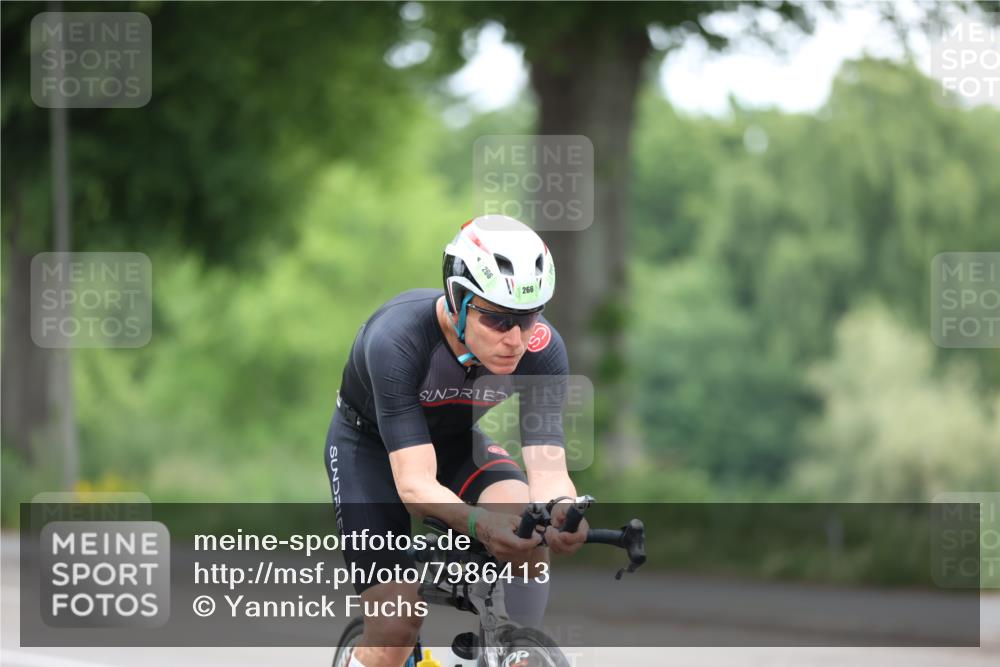 15.06.2025 - 7 Türme Triathlon Yannick Fuchs http://msf.ph/oto/7986413 15.06.2025 11:41:33 Radfahren 263 meine-sportfotos.de