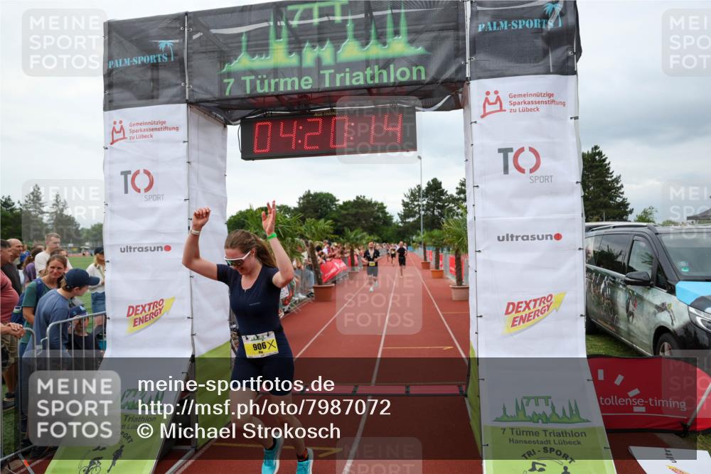 15.06.2025 - 7 Türme Triathlon Michael Strokosch http://msf.ph/oto/7987072 15.06.2025 14:20:13 Ziel 906, 1026, 1200 meine-sportfotos.de