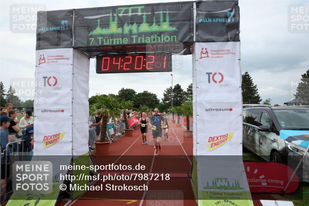 15.06.2025 - 7 Türme Triathlon Michael Strokosch http://msf.ph/oto/7987218 15.06.2025 14:20:21 Ziel 435, 536, 680, 756, 891, 1174, 1200 meine-sportfotos.de