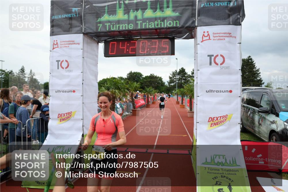15.06.2025 - 7 Türme Triathlon Michael Strokosch http://msf.ph/oto/7987505 15.06.2025 14:20:35 Ziel 515, 524, 750, 796, 858, 1041 meine-sportfotos.de