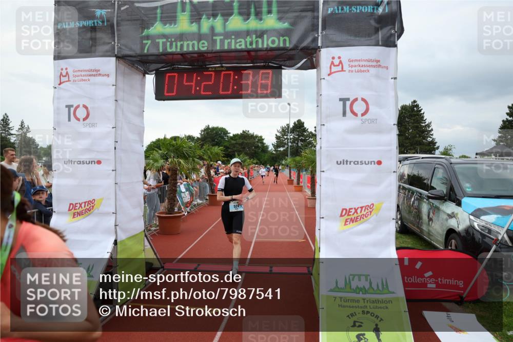 15.06.2025 - 7 Türme Triathlon Michael Strokosch http://msf.ph/oto/7987541 15.06.2025 14:20:37 Ziel 524, 796, 858, 1041, 1092 meine-sportfotos.de