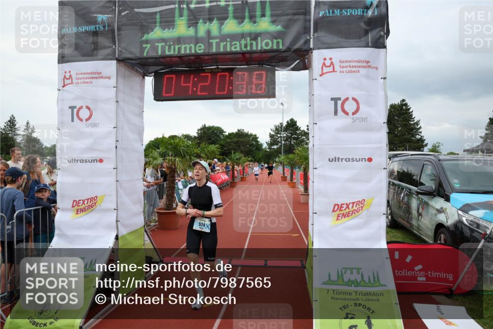15.06.2025 - 7 Türme Triathlon Michael Strokosch http://msf.ph/oto/7987565 15.06.2025 14:20:38 Ziel 524, 796, 858, 876, 1041, 1092 meine-sportfotos.de