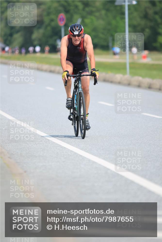15.06.2025 - 27. Vierlanden-Triathlon H.Heesch http://msf.ph/oto/7987655 15.06.2025 11:38:31 Radfahren 174, 677, 716, 718, 837 meine-sportfotos.de