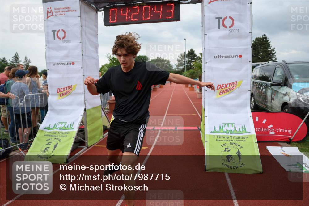 15.06.2025 - 7 Türme Triathlon Michael Strokosch http://msf.ph/oto/7987715 15.06.2025 14:20:43 Ziel 524, 876, 1092 meine-sportfotos.de