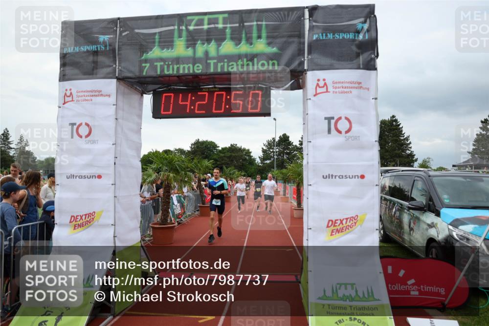 15.06.2025 - 7 Türme Triathlon Michael Strokosch http://msf.ph/oto/7987737 15.06.2025 14:20:50 Ziel 602, 876, 954, 1178 meine-sportfotos.de