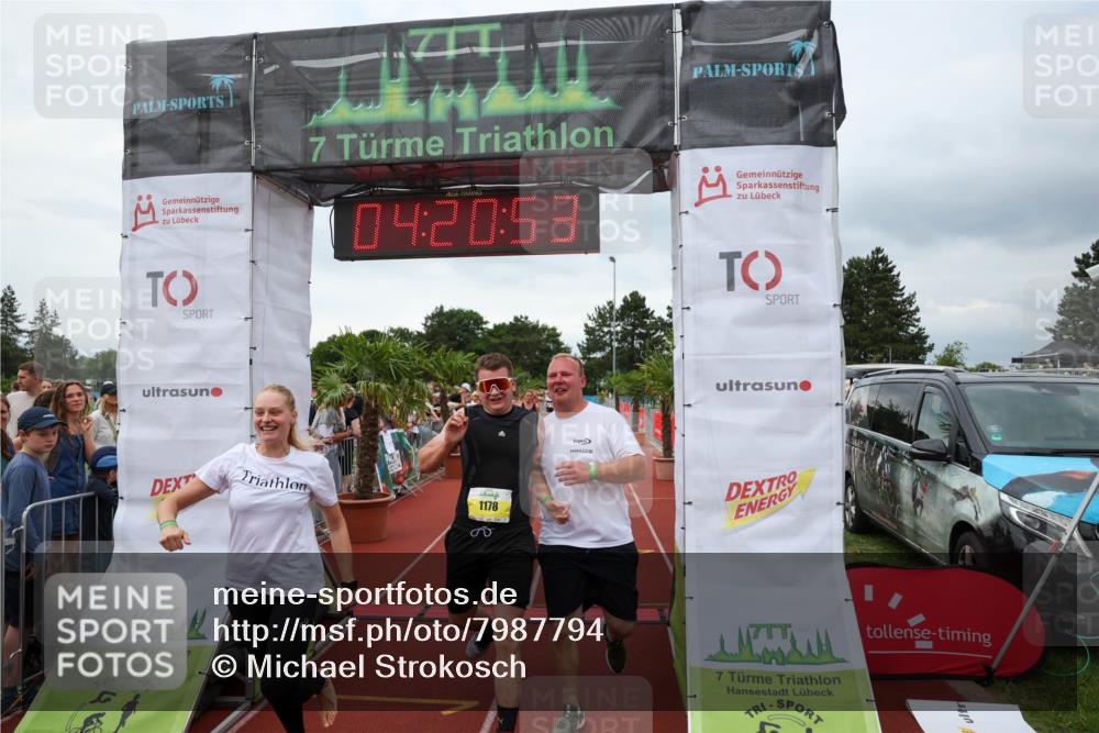 15.06.2025 - 7 Türme Triathlon Michael Strokosch http://msf.ph/oto/7987794 15.06.2025 14:20:53 Ziel 602, 954, 1178 meine-sportfotos.de