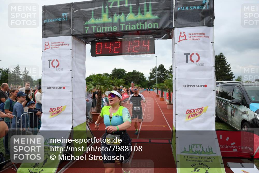 15.06.2025 - 7 Türme Triathlon Michael Strokosch http://msf.ph/oto/7988108 15.06.2025 14:21:23 Ziel 546, 616, 647, 960, 1017, 1051 meine-sportfotos.de