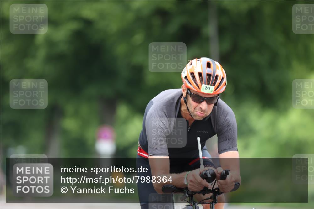 15.06.2025 - 7 Türme Triathlon Yannick Fuchs http://msf.ph/oto/7988364 15.06.2025 11:44:40 Radfahren 247, 317 meine-sportfotos.de