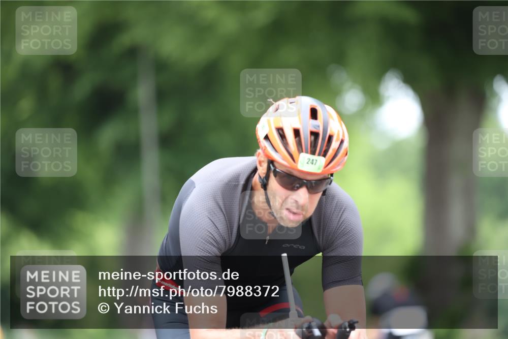 15.06.2025 - 7 Türme Triathlon Yannick Fuchs http://msf.ph/oto/7988372 15.06.2025 11:44:40 Radfahren 247, 317 meine-sportfotos.de