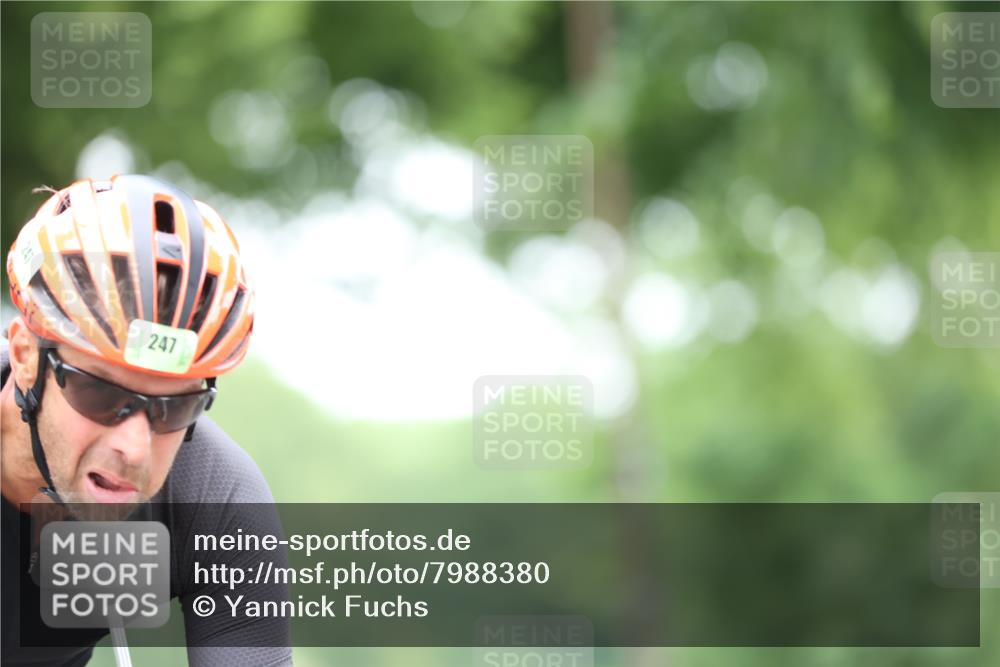 15.06.2025 - 7 Türme Triathlon Yannick Fuchs http://msf.ph/oto/7988380 15.06.2025 11:44:40 Radfahren 247, 317 meine-sportfotos.de