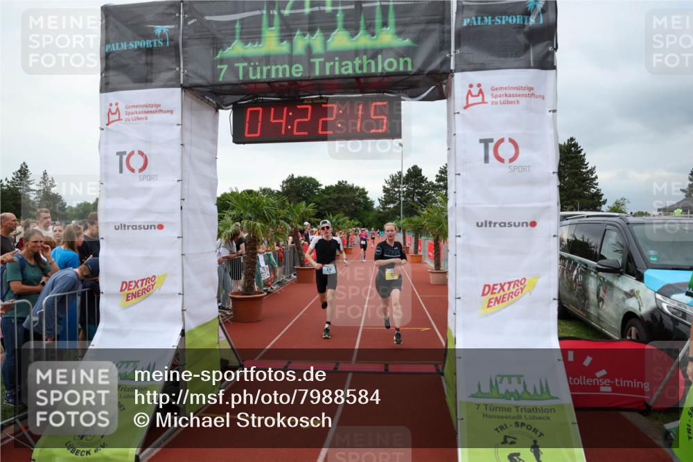 15.06.2025 - 7 Türme Triathlon Michael Strokosch http://msf.ph/oto/7988584 15.06.2025 14:22:15 Ziel 615, 705, 722, 1013 meine-sportfotos.de
