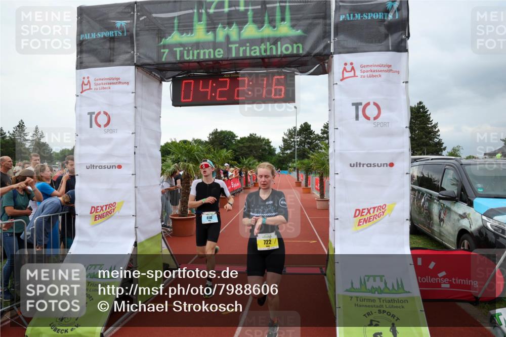15.06.2025 - 7 Türme Triathlon Michael Strokosch http://msf.ph/oto/7988606 15.06.2025 14:22:15 Ziel 615, 705, 722, 1013 meine-sportfotos.de