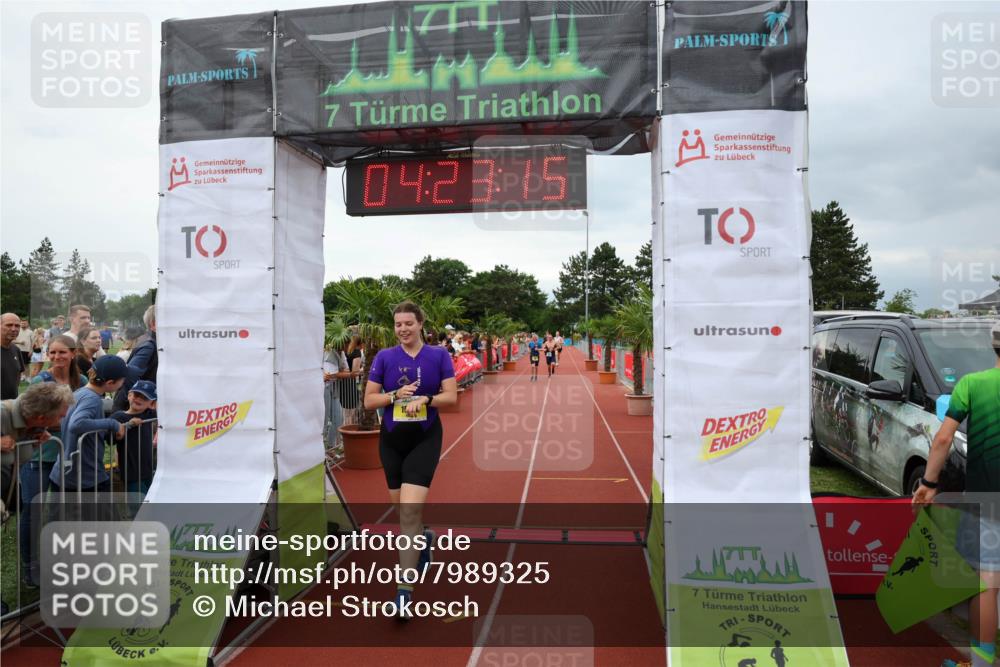 15.06.2025 - 7 Türme Triathlon Michael Strokosch http://msf.ph/oto/7989325 15.06.2025 14:23:15 Ziel 531, 1058, 1089, 1099 meine-sportfotos.de