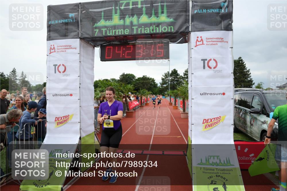 15.06.2025 - 7 Türme Triathlon Michael Strokosch http://msf.ph/oto/7989334 15.06.2025 14:23:15 Ziel 531, 1058, 1089, 1099 meine-sportfotos.de