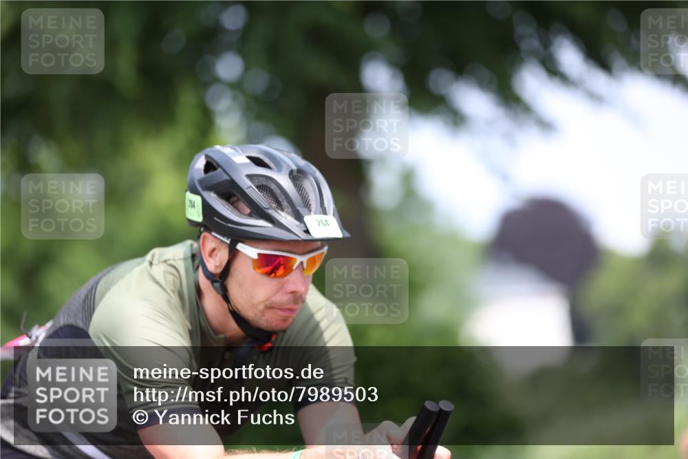 15.06.2025 - 7 Türme Triathlon Yannick Fuchs http://msf.ph/oto/7989503 15.06.2025 13:01:41 Radfahren 264, 621, 1146 meine-sportfotos.de