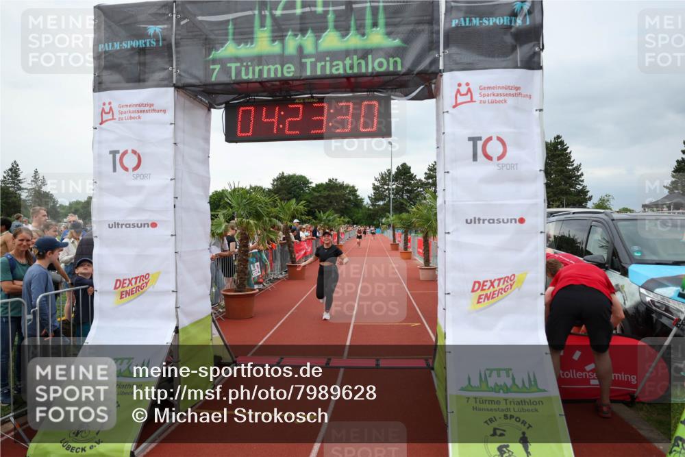 15.06.2025 - 7 Türme Triathlon Michael Strokosch http://msf.ph/oto/7989628 15.06.2025 14:23:30 Ziel 558, 1039, 1113, 1160 meine-sportfotos.de
