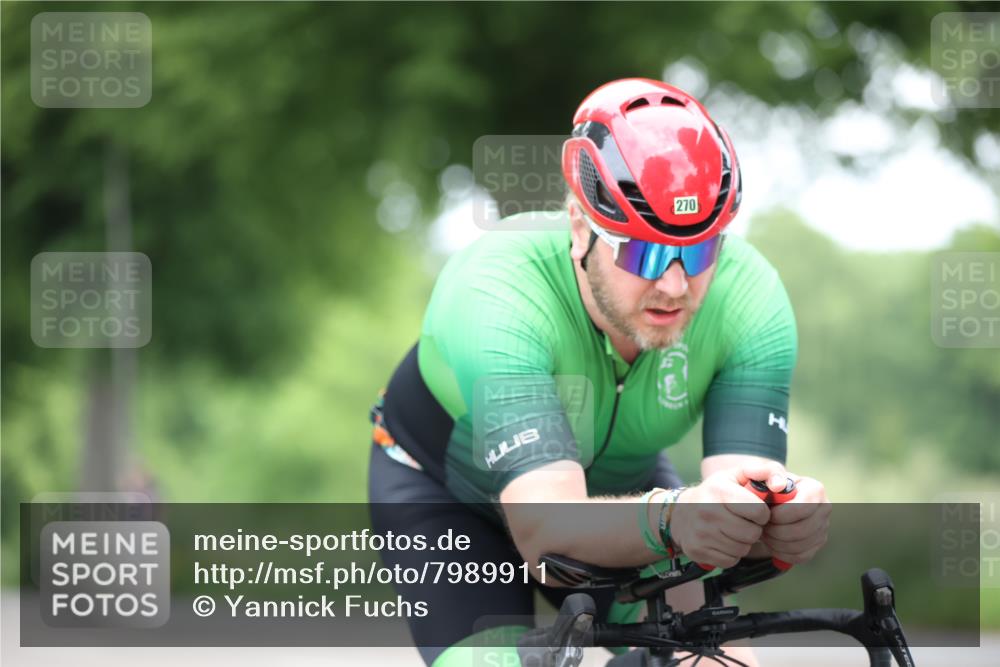 15.06.2025 - 7 Türme Triathlon Yannick Fuchs http://msf.ph/oto/7989911 15.06.2025 11:51:34 Radfahren 272, 327 meine-sportfotos.de