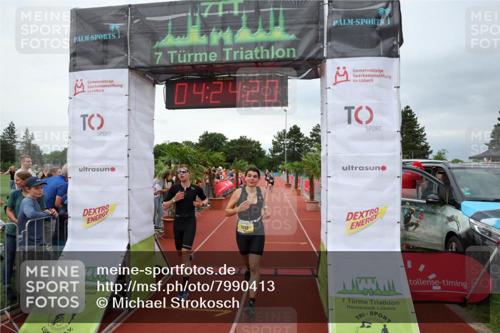 15.06.2025 - 7 Türme Triathlon Michael Strokosch http://msf.ph/oto/7990413 15.06.2025 14:24:20 Ziel 436, 664, 822, 1002, 1012 meine-sportfotos.de