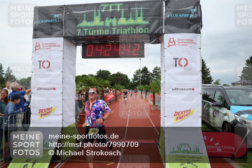 15.06.2025 - 7 Türme Triathlon Michael Strokosch http://msf.ph/oto/7990709 15.06.2025 14:24:41 Ziel 764, 1080 meine-sportfotos.de
