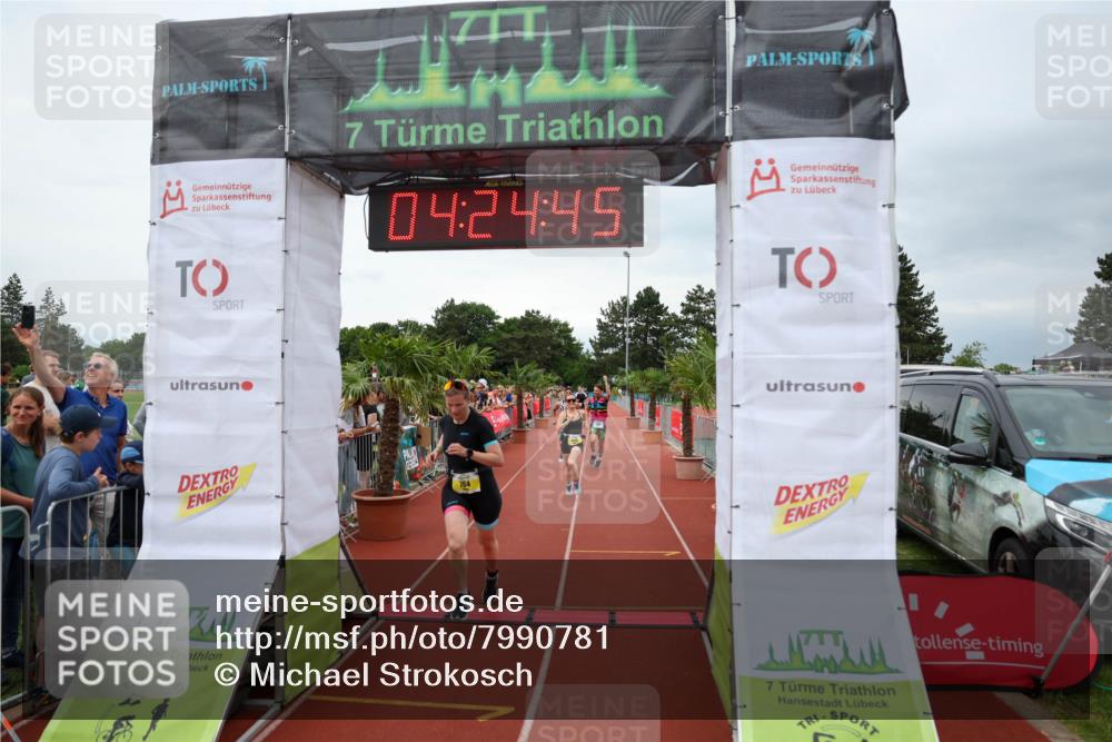 15.06.2025 - 7 Türme Triathlon Michael Strokosch http://msf.ph/oto/7990781 15.06.2025 14:24:45 Ziel 575, 764, 1046, 1080 meine-sportfotos.de