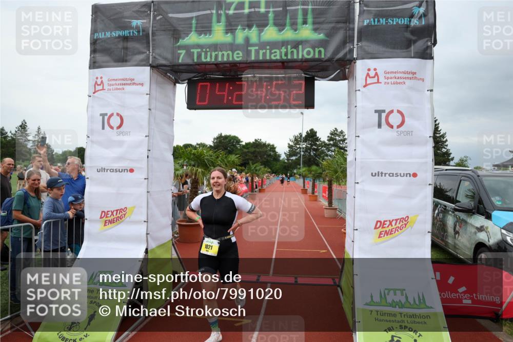 15.06.2025 - 7 Türme Triathlon Michael Strokosch http://msf.ph/oto/7991020 15.06.2025 14:24:52 Ziel 575, 764, 1021, 1046 meine-sportfotos.de