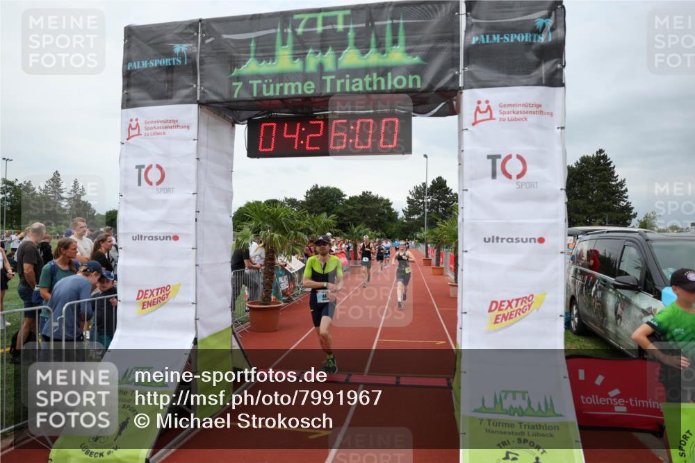 15.06.2025 - 7 Türme Triathlon Michael Strokosch http://msf.ph/oto/7991967 15.06.2025 14:26:00 Ziel 449, 639, 829 meine-sportfotos.de