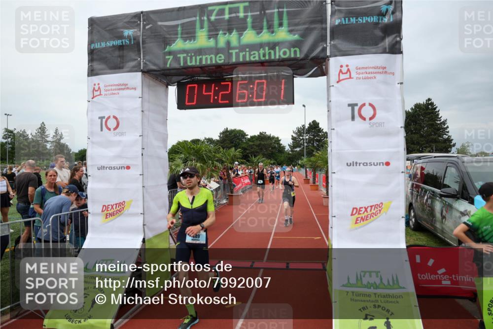 15.06.2025 - 7 Türme Triathlon Michael Strokosch http://msf.ph/oto/7992007 15.06.2025 14:26:00 Ziel 449, 639, 829 meine-sportfotos.de