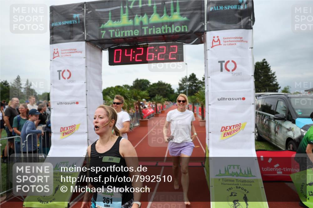 15.06.2025 - 7 Türme Triathlon Michael Strokosch http://msf.ph/oto/7992510 15.06.2025 14:26:21 Ziel 361, 665, 759, 866 meine-sportfotos.de