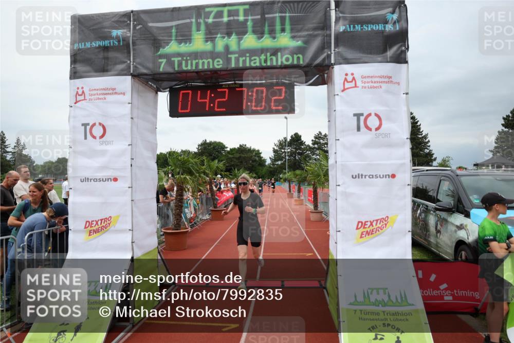 15.06.2025 - 7 Türme Triathlon Michael Strokosch http://msf.ph/oto/7992835 15.06.2025 14:27:01 Ziel 908, 1040 meine-sportfotos.de