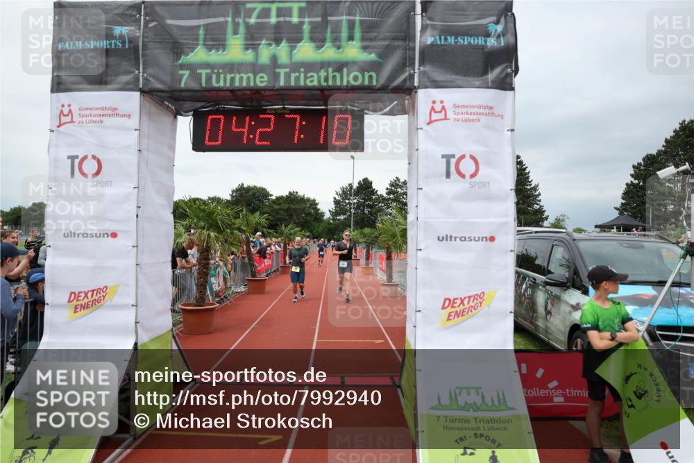 15.06.2025 - 7 Türme Triathlon Michael Strokosch http://msf.ph/oto/7992940 15.06.2025 14:27:09 Ziel 612, 794, 908, 1040 meine-sportfotos.de