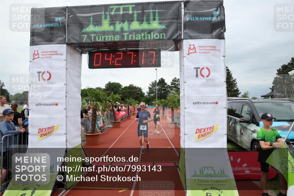 15.06.2025 - 7 Türme Triathlon Michael Strokosch http://msf.ph/oto/7993143 15.06.2025 14:27:17 Ziel 612, 621, 794, 835, 1079 meine-sportfotos.de