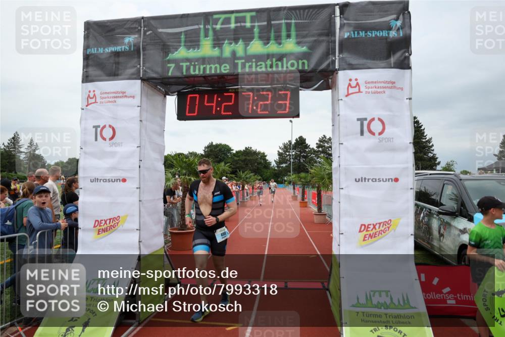 15.06.2025 - 7 Türme Triathlon Michael Strokosch http://msf.ph/oto/7993318 15.06.2025 14:27:23 Ziel 498, 621, 835, 970, 1079 meine-sportfotos.de