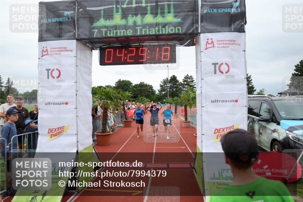 15.06.2025 - 7 Türme Triathlon Michael Strokosch http://msf.ph/oto/7994379 15.06.2025 14:29:18 Ziel 502, 626 meine-sportfotos.de