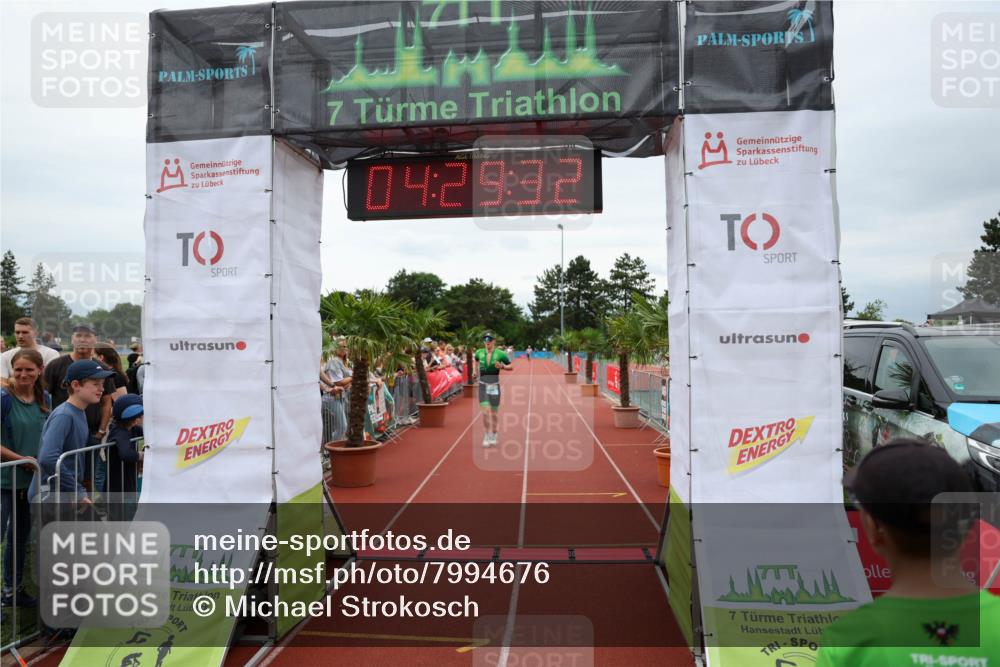 15.06.2025 - 7 Türme Triathlon Michael Strokosch http://msf.ph/oto/7994676 15.06.2025 14:29:32 Ziel 634, 819 meine-sportfotos.de
