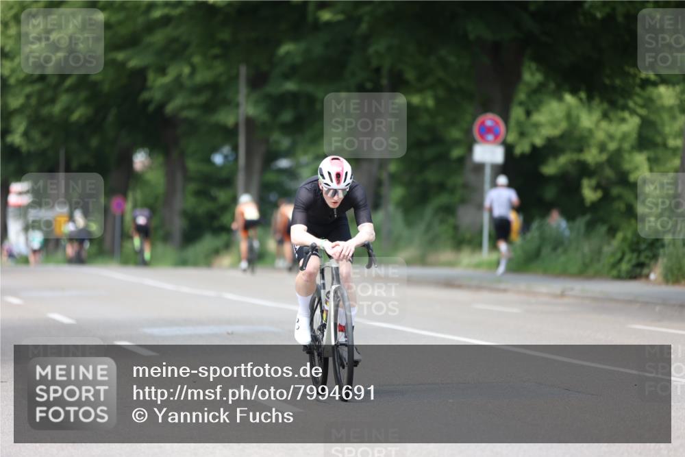 15.06.2025 - 7 Türme Triathlon Yannick Fuchs http://msf.ph/oto/7994691 15.06.2025 13:09:39 Radfahren 607, 705 meine-sportfotos.de