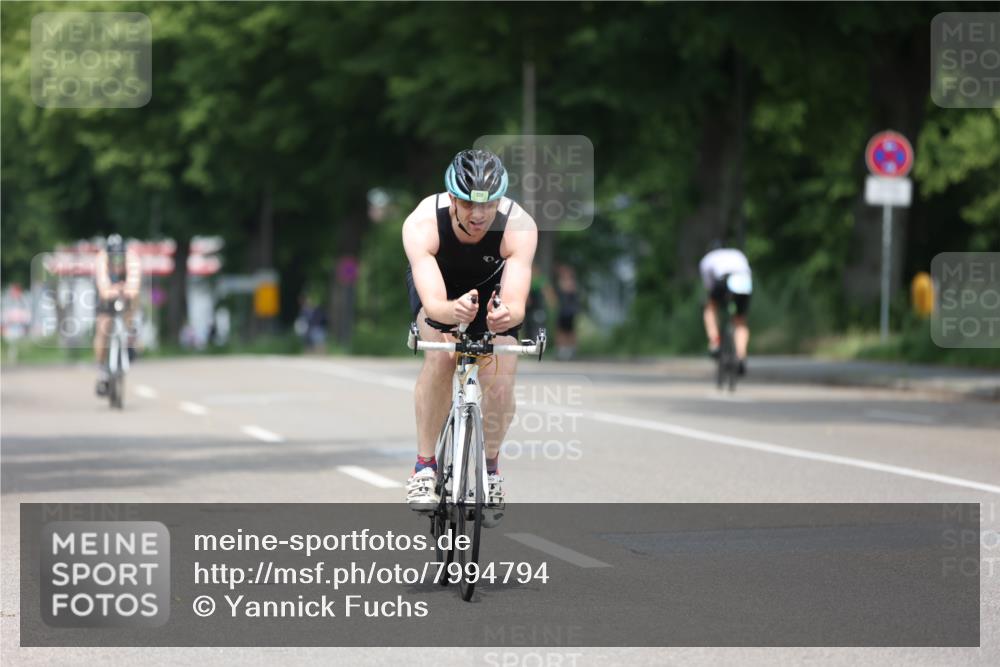 15.06.2025 - 7 Türme Triathlon Yannick Fuchs http://msf.ph/oto/7994794 15.06.2025 12:12:33 Radfahren 233, 236, 254 meine-sportfotos.de