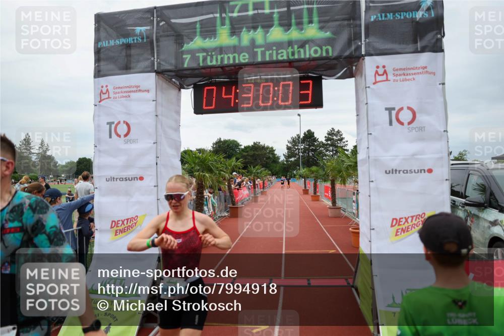 15.06.2025 - 7 Türme Triathlon Michael Strokosch http://msf.ph/oto/7994918 15.06.2025 14:30:03 Ziel 398, 403, 1172 meine-sportfotos.de