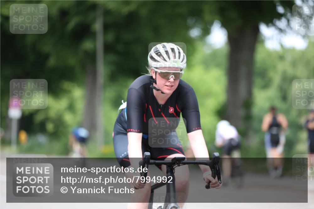 15.06.2025 - 7 Türme Triathlon Yannick Fuchs http://msf.ph/oto/7994992 15.06.2025 13:09:57 Radfahren 415, 601 meine-sportfotos.de