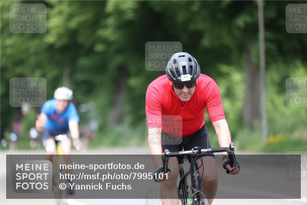 15.06.2025 - 7 Türme Triathlon Yannick Fuchs http://msf.ph/oto/7995101 15.06.2025 13:10:07 Radfahren 230, 415, 553 meine-sportfotos.de