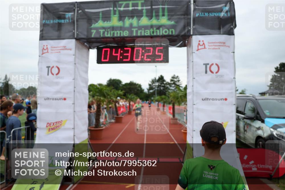 15.06.2025 - 7 Türme Triathlon Michael Strokosch http://msf.ph/oto/7995362 15.06.2025 14:30:24 Ziel 753, 843 meine-sportfotos.de