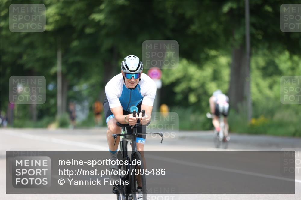 15.06.2025 - 7 Türme Triathlon Yannick Fuchs http://msf.ph/oto/7995486 15.06.2025 12:14:12 Radfahren 236, 242 meine-sportfotos.de